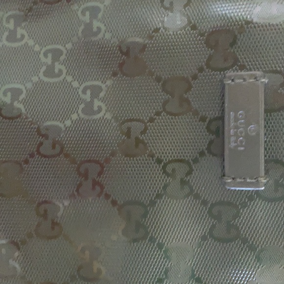 Gucci crossbody bag in olive green. Leather - Picture 2 of 3
